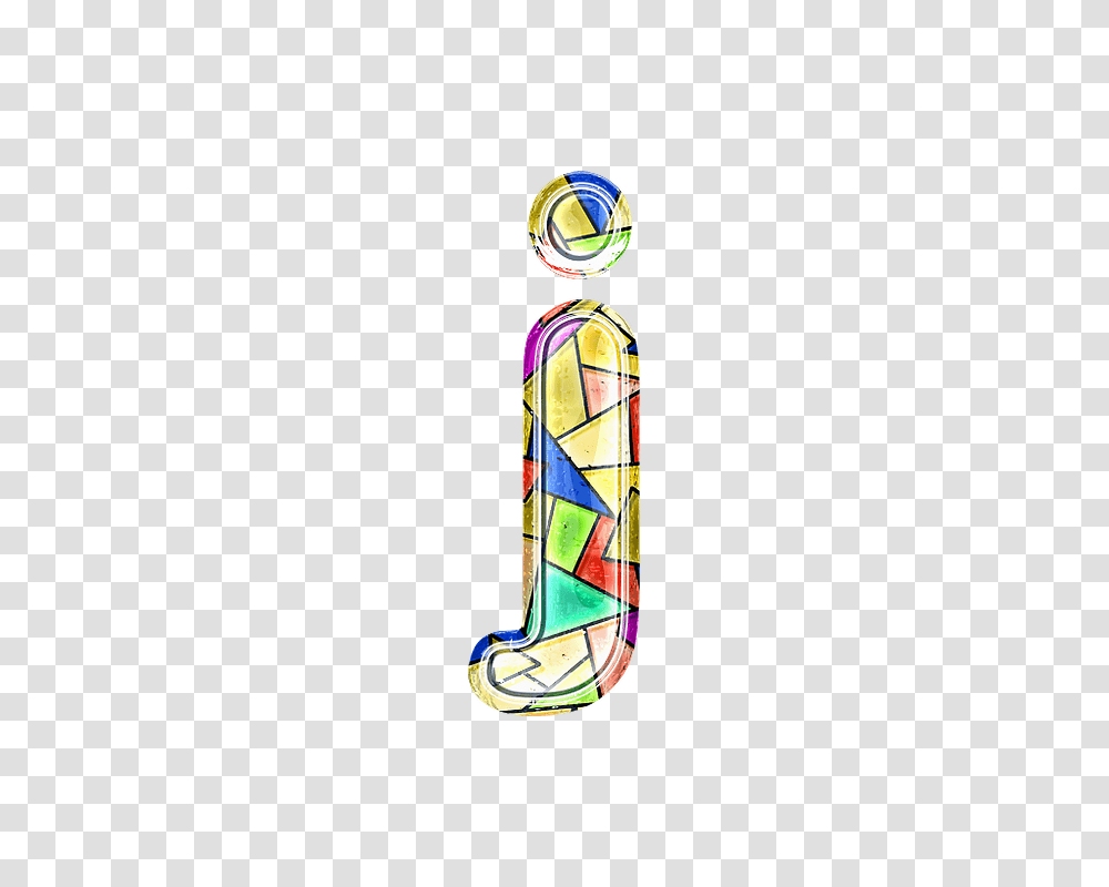 Alphabet, Bottle, Stained Glass Transparent Png