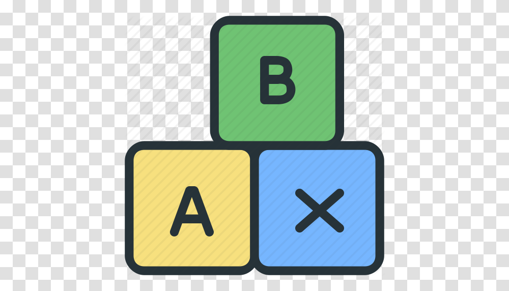 Alphabet Baby Blocks Icon, Number, Sign Transparent Png