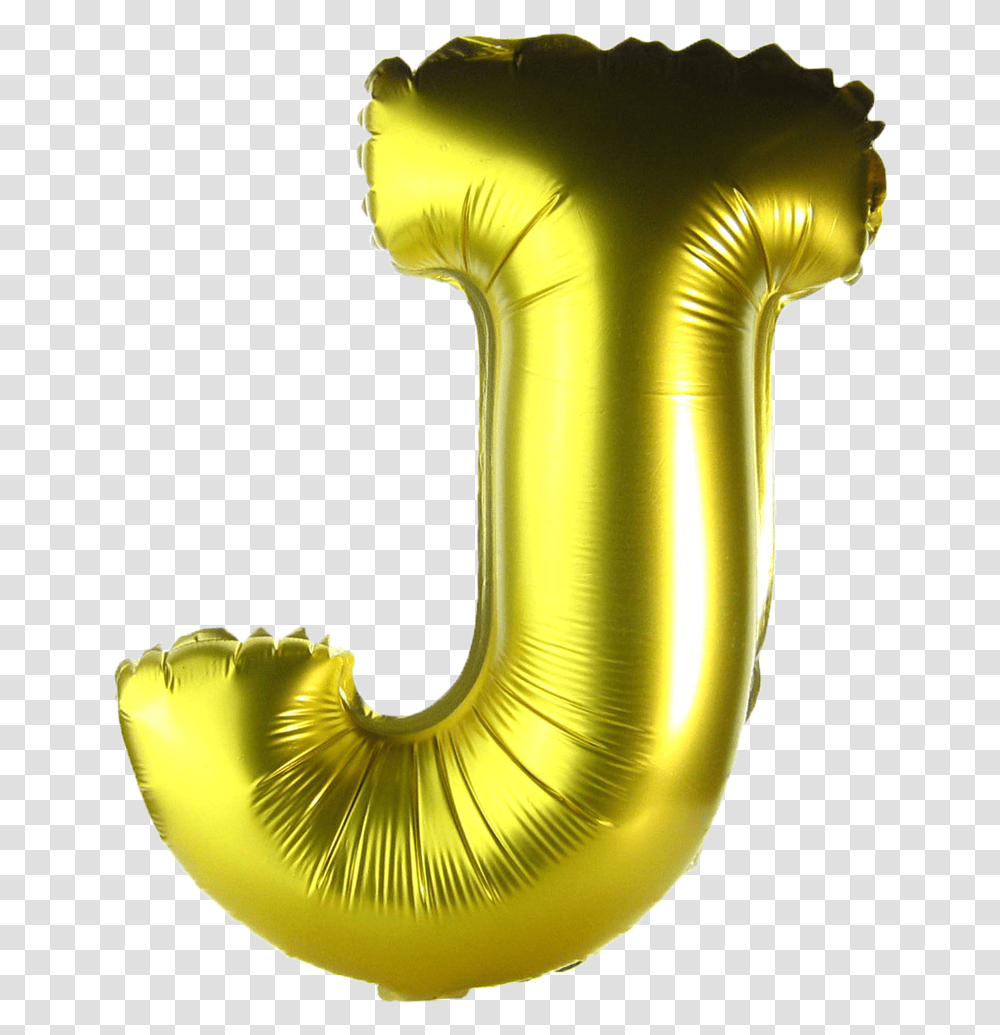 Alphabet Balloons Letter J Balloon, Fungus, Banana, Fruit, Plant Transparent Png