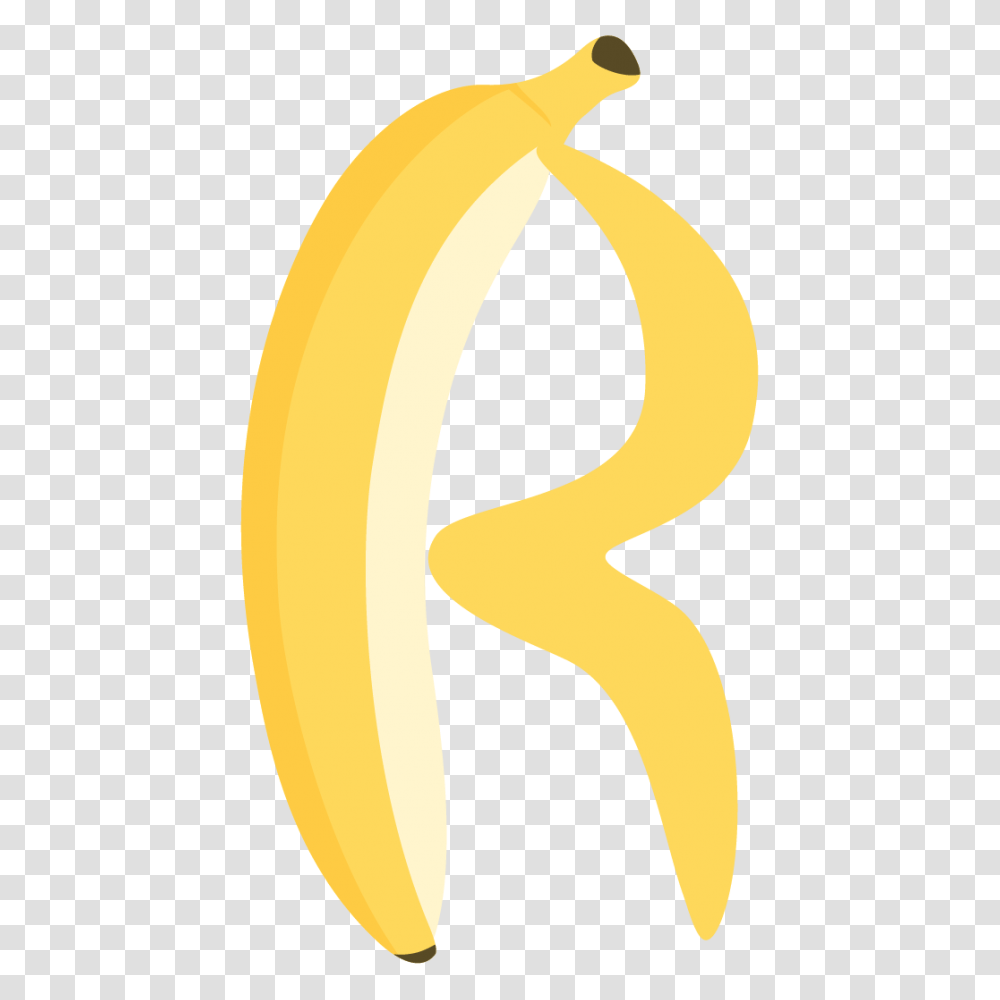 Alphabet, Banana, Fruit, Plant Transparent Png