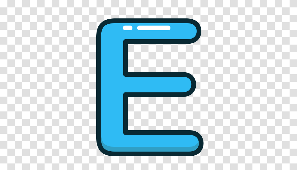 Alphabet Blue E Letter Letters Icon, Number, Word Transparent Png