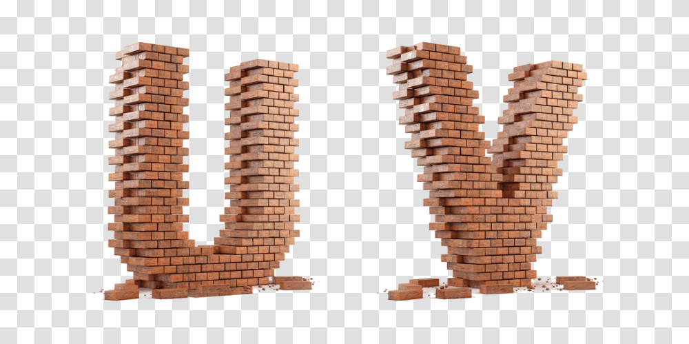 Alphabet, Brick, Cork, Building Transparent Png