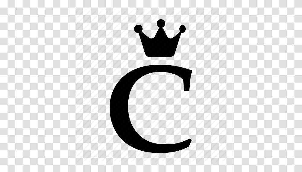 Alphabet C Crown English Letter Royal Icon, Horseshoe, Hook, Stencil Transparent Png