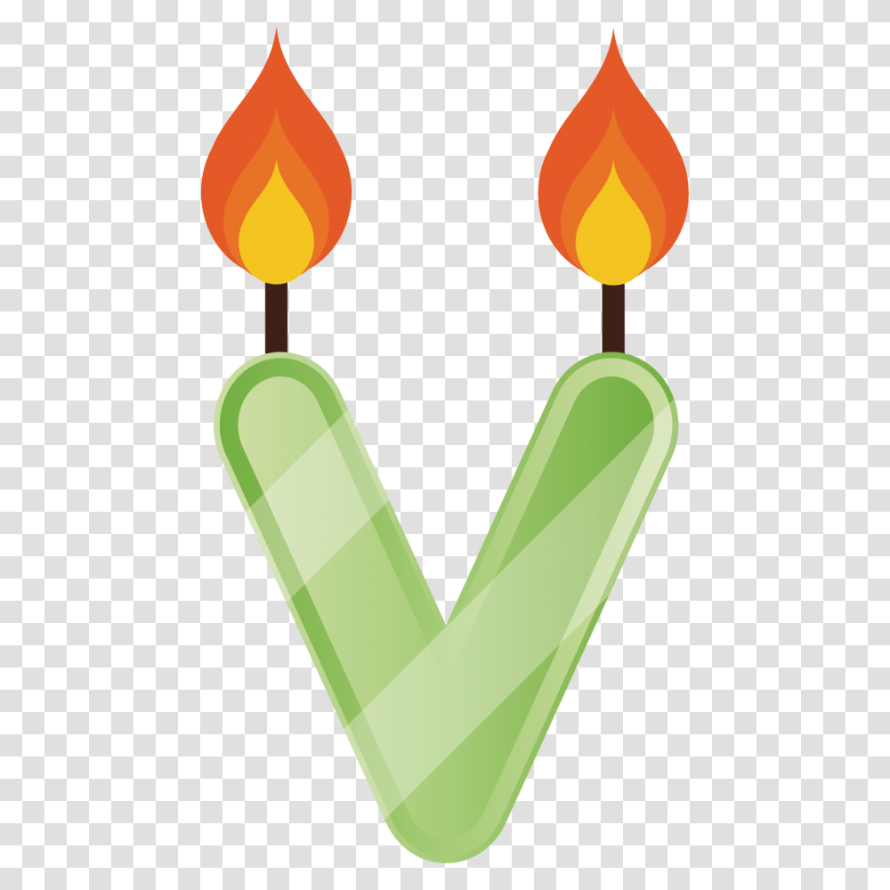 Alphabet, Candle, Fire, Flame Transparent Png