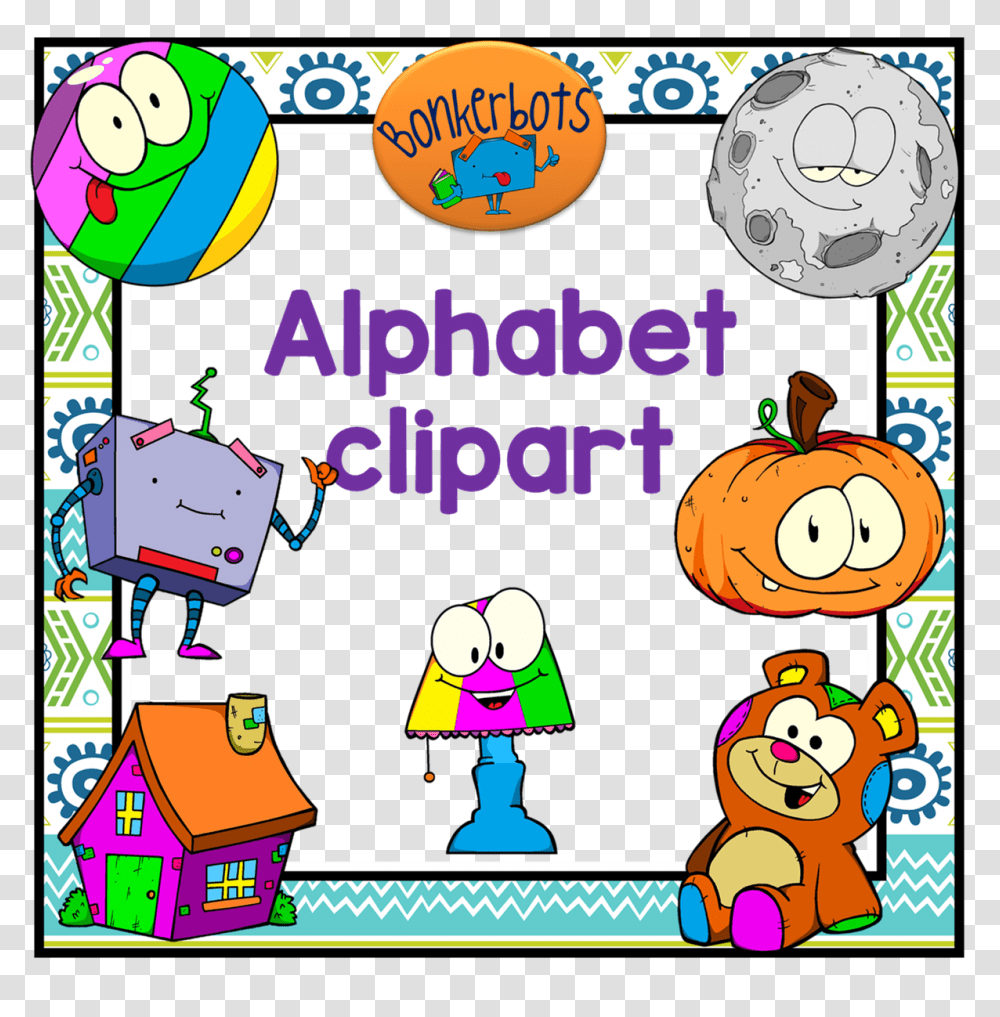 Alphabet Clipart Bonkerbots Alphabet Clip Art, Number, Label Transparent Png