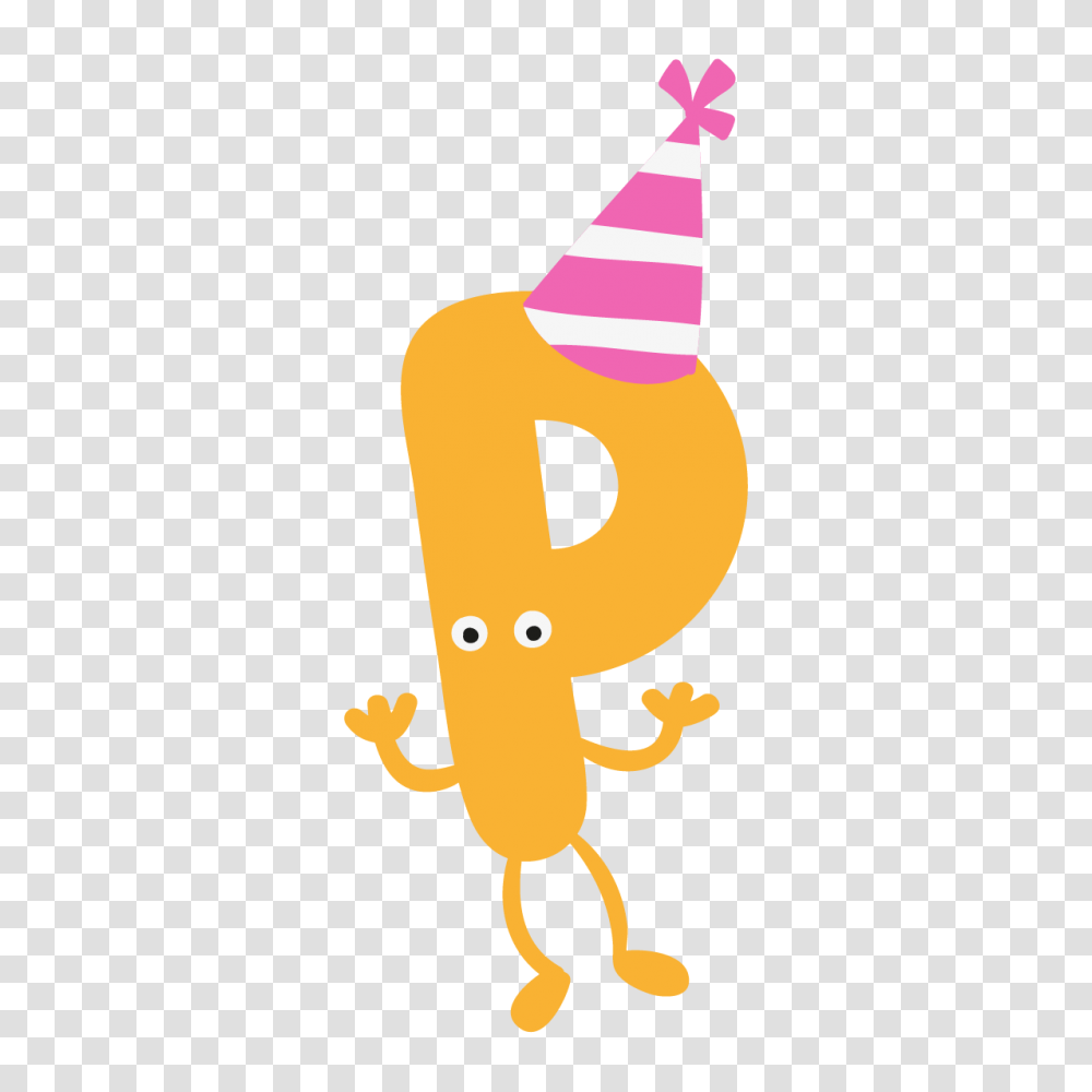 Alphabet, Apparel, Party Hat Transparent Png