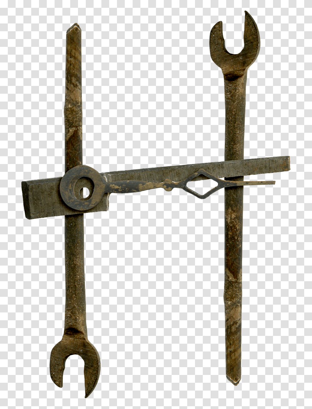 Alphabet, Cross, Bronze Transparent Png