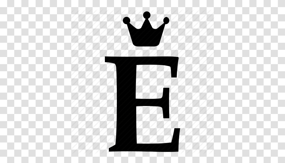 Alphabet Crown E English Letter Royal Icon, Stand, Shop, Scale Transparent Png