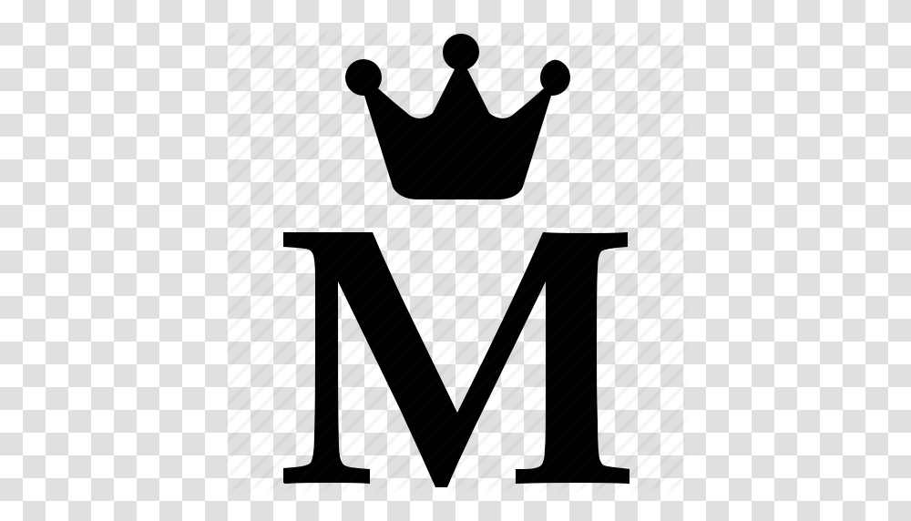 Alphabet Crown English Letter M Royal Icon, Pottery, Silhouette, Piano, Leisure Activities Transparent Png