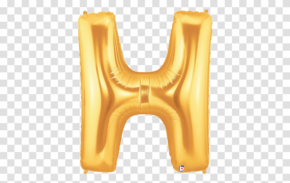 Alphabet Foil Balloons H, Slingshot, Chair, Furniture, Aluminium Transparent Png