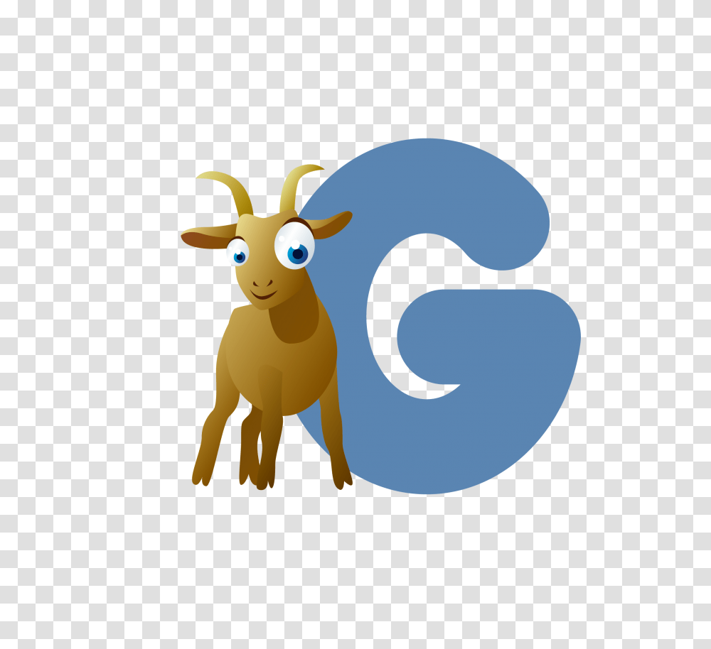 Alphabet, Goat, Mammal, Animal Transparent Png