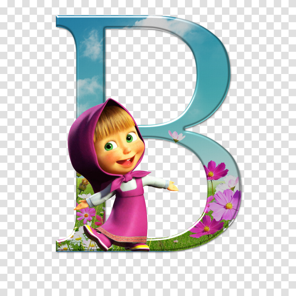 Alphabet In Bear, Label, Doll, Toy Transparent Png