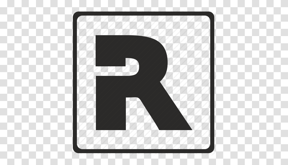 Alphabet Latin Letter Modern R Icon, Number, Label Transparent Png