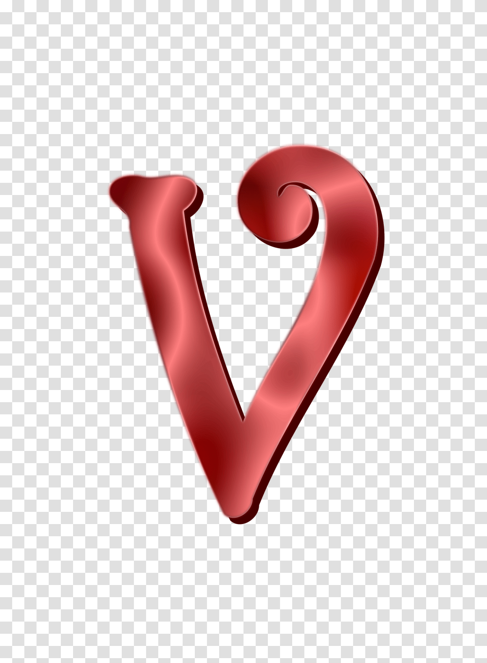 Alphabet Letter V Icons, Number, Heart Transparent Png
