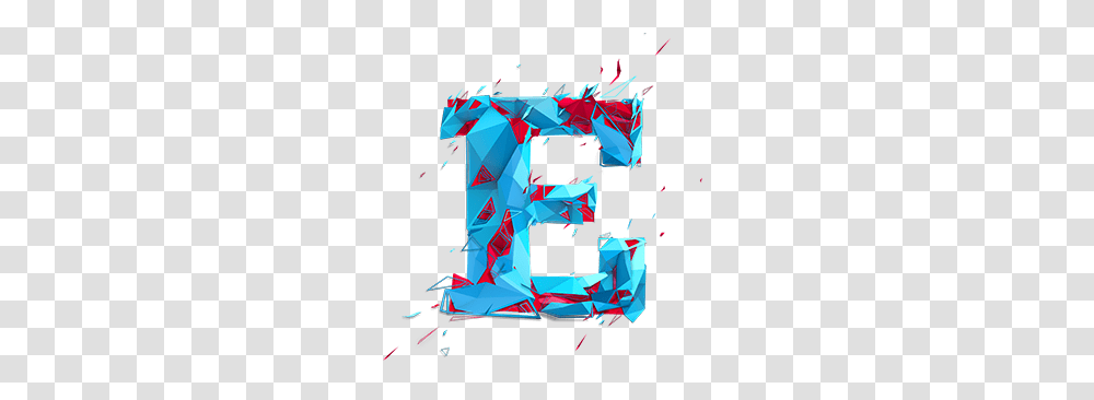 Alphabet, Paper, Origami Transparent Png