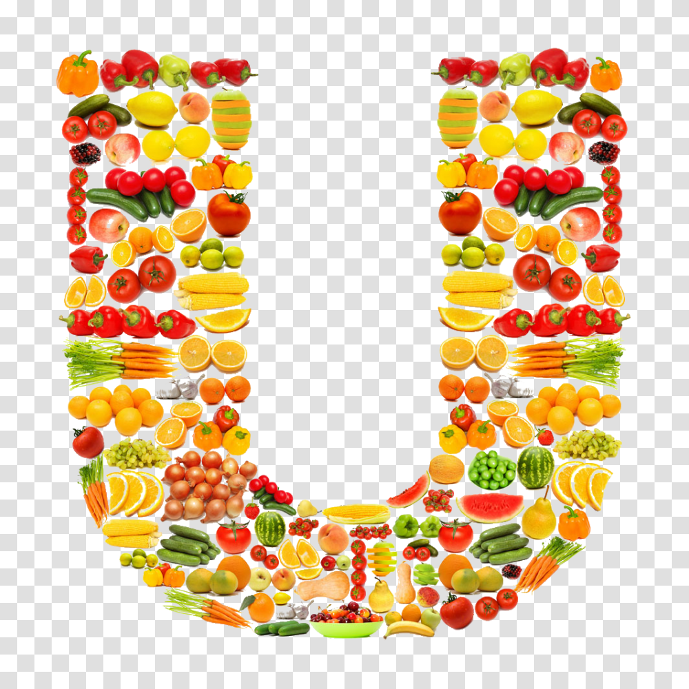 Alphabet, Plant, Fruit, Food Transparent Png
