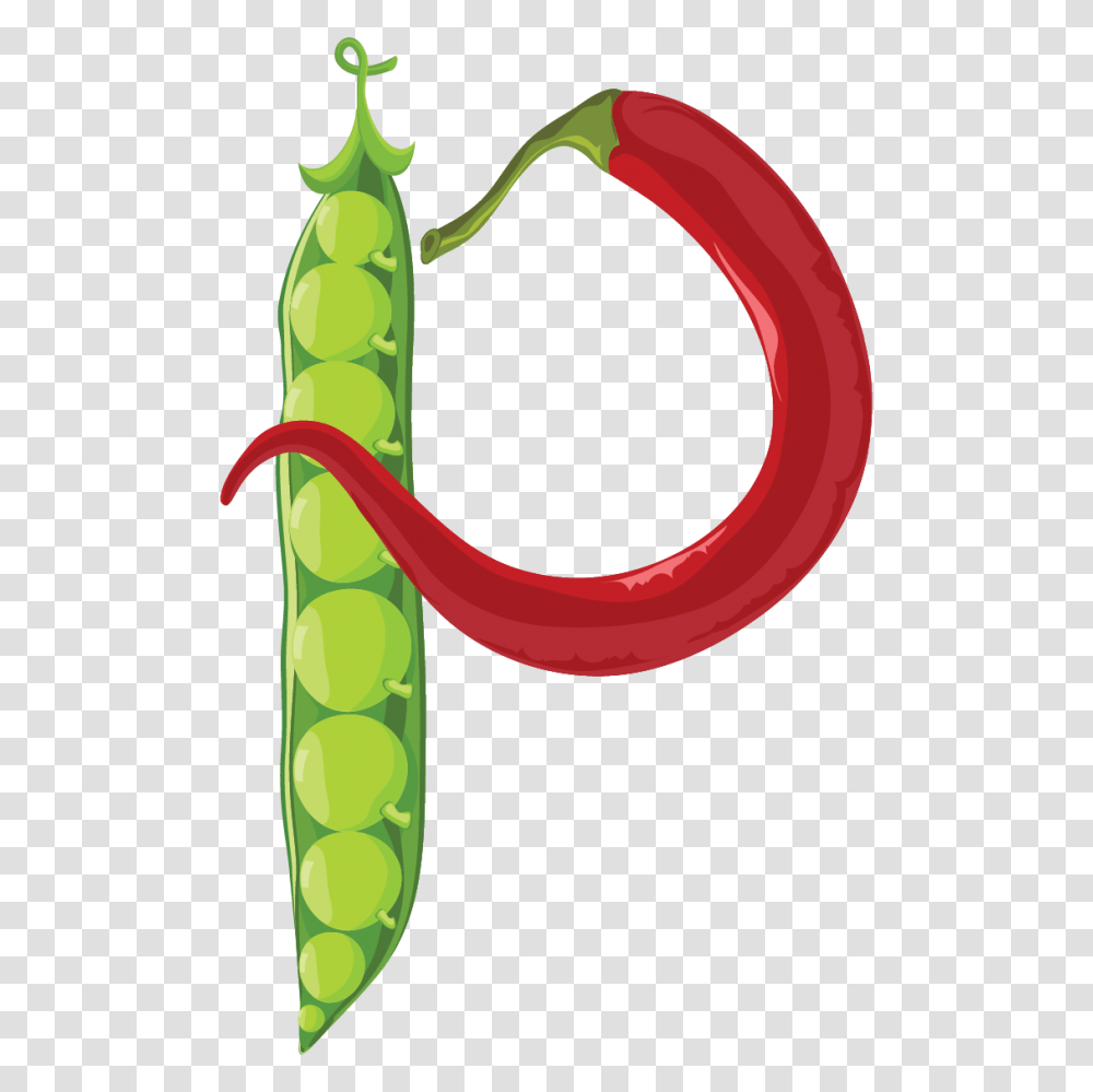 Alphabet, Plant, Vegetable, Food Transparent Png