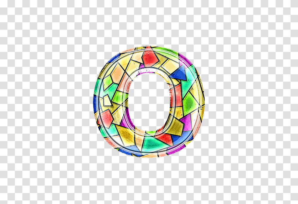 Alphabet, Soccer Ball, Stained Glass Transparent Png