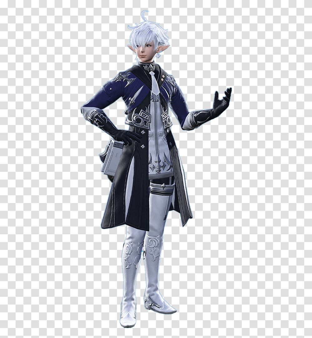 Alphinaud Leveilleur Alphinaud Leveilleur Shoes, Clothing, Person, Costume, Overcoat Transparent Png