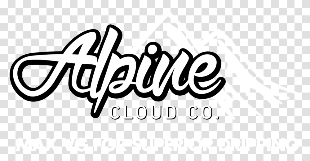 Alpine Cloud Co Calligraphy, Alphabet, Label, Handwriting Transparent Png