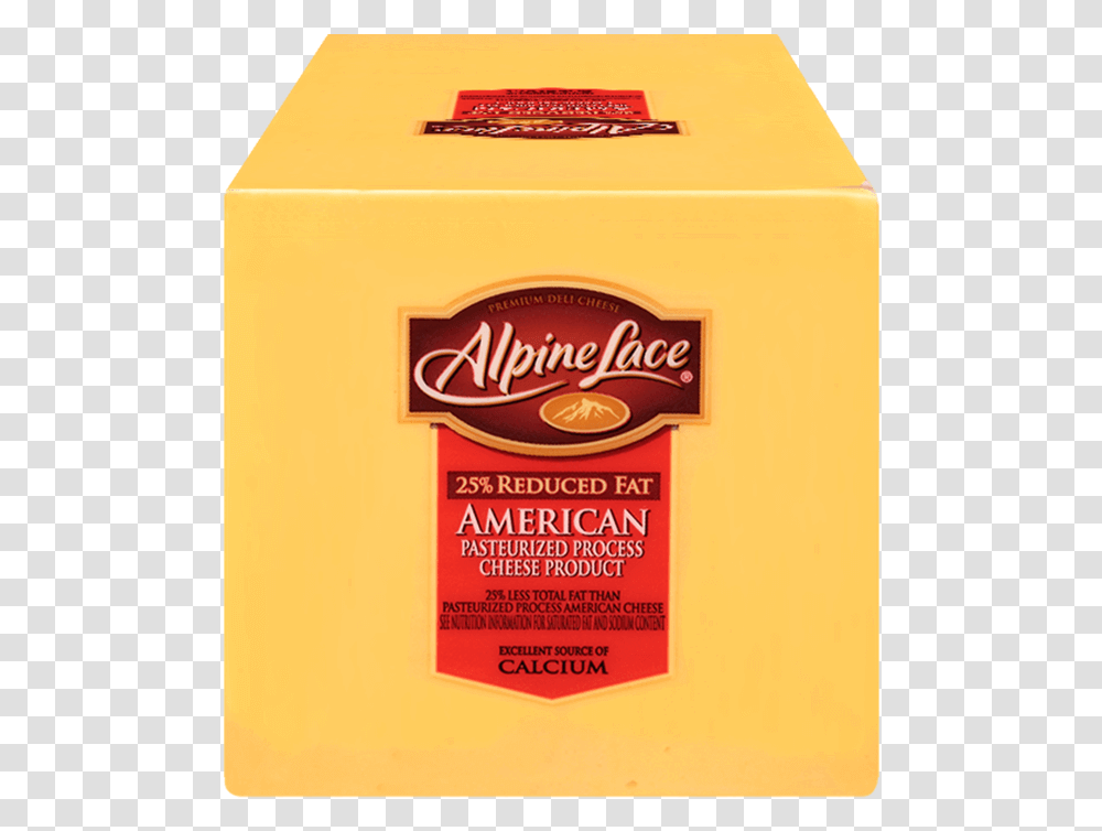 Alpine Lace Yellow American Cheese, Food, Plant, Mustard Transparent Png