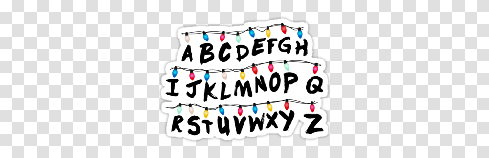 Also Buy This Artwork Stickers Tumblr Stranger Things, Text, Number, Symbol, Handwriting Transparent Png