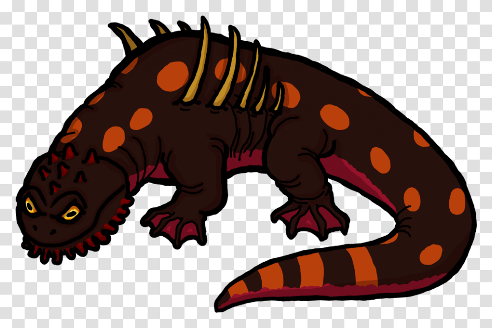 Also Have A Salamander Kaiju Without The Obscuring Giant Salamander Kaiju, Reptile, Animal, Dinosaur, T-Rex Transparent Png