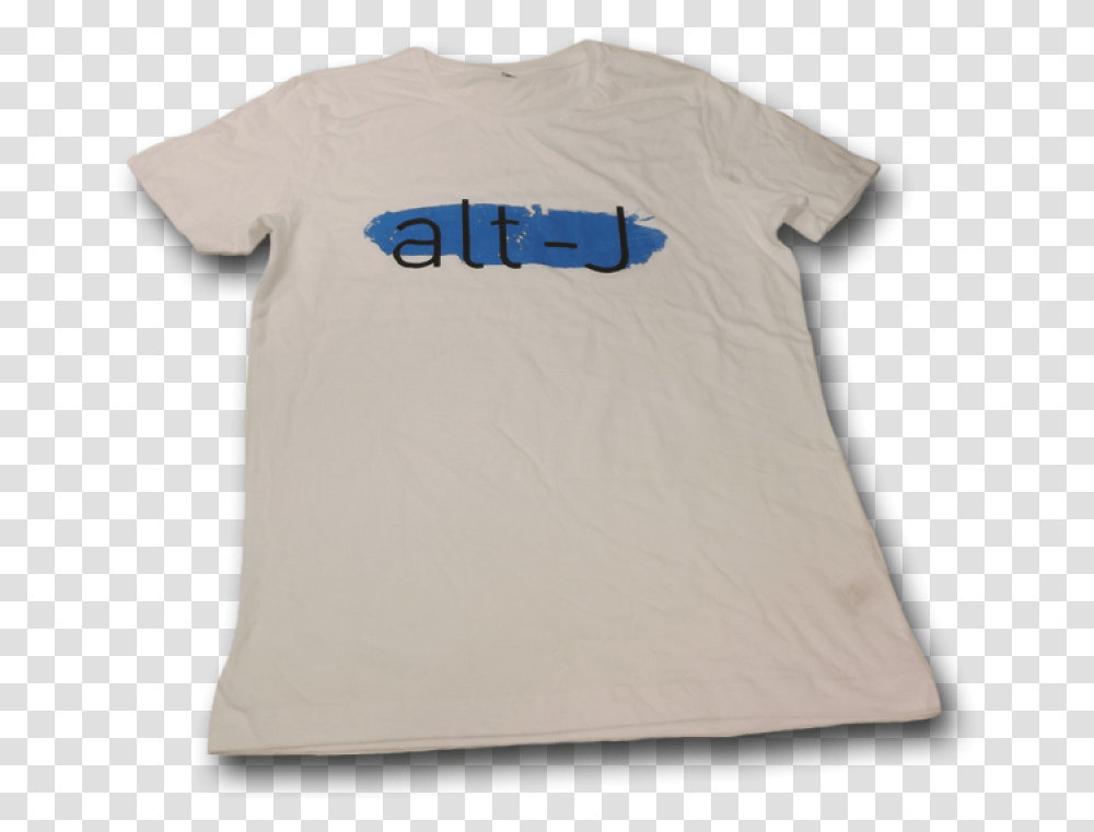 Alt J Brush Line Logo Tshirt European Store Short Sleeve, Clothing, Apparel, T-Shirt Transparent Png