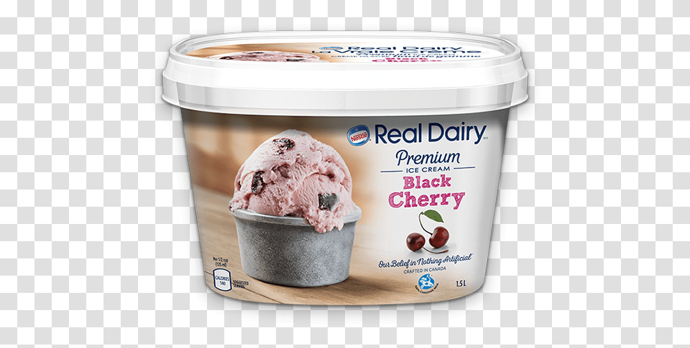 Alt Text Placeholder Nestle Black Cherry Ice Cream, Dessert, Food, Creme, Yogurt Transparent Png