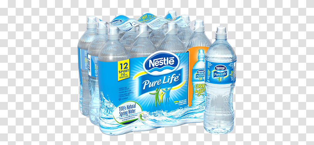 Alt Text Placeholder Plastic Water Bottle Ml, Mineral Water, Beverage, Drink Transparent Png