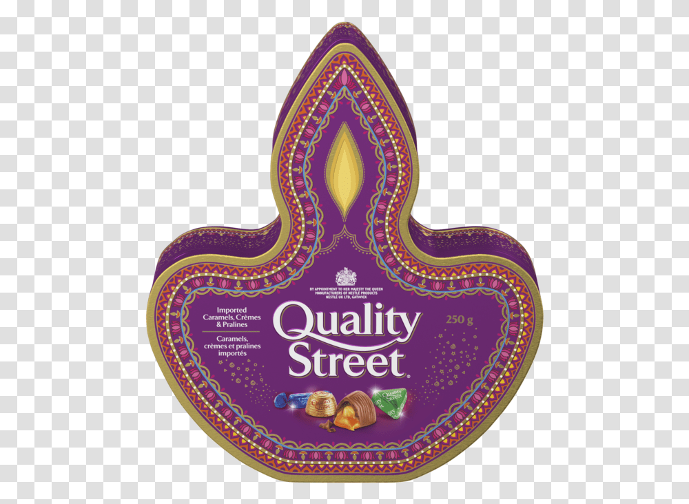 Alt Text Placeholder Quality Street Diwali Tin, Rug, Label, Light, Neon Transparent Png