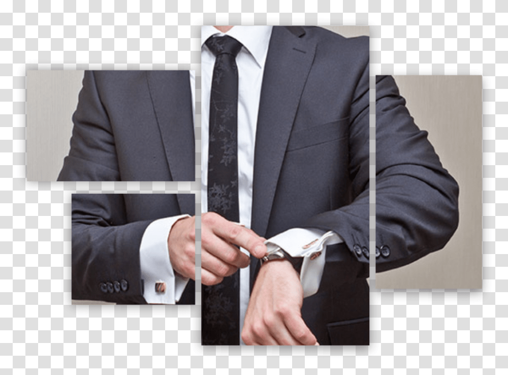 Alta Moda Lub Uniformes Ejecutivos Empresariales Accesorios Para Trajes Hombre, Tie, Accessories, Suit, Overcoat Transparent Png