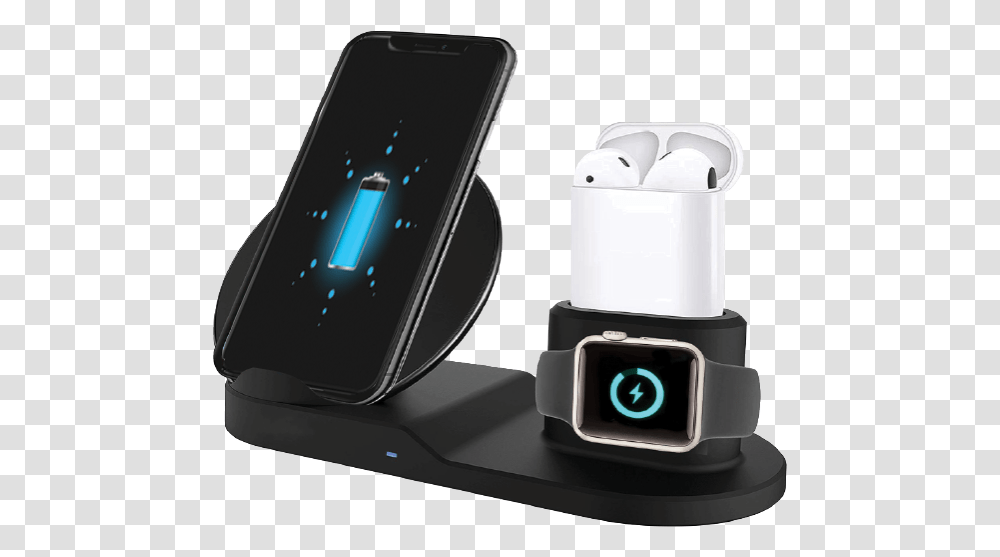 Altec Lansing 3 In1 Charging Station For Mfi Apple Watch Carregador 3 Em 1, Mobile Phone, Electronics, Cell Phone, Stereo Transparent Png