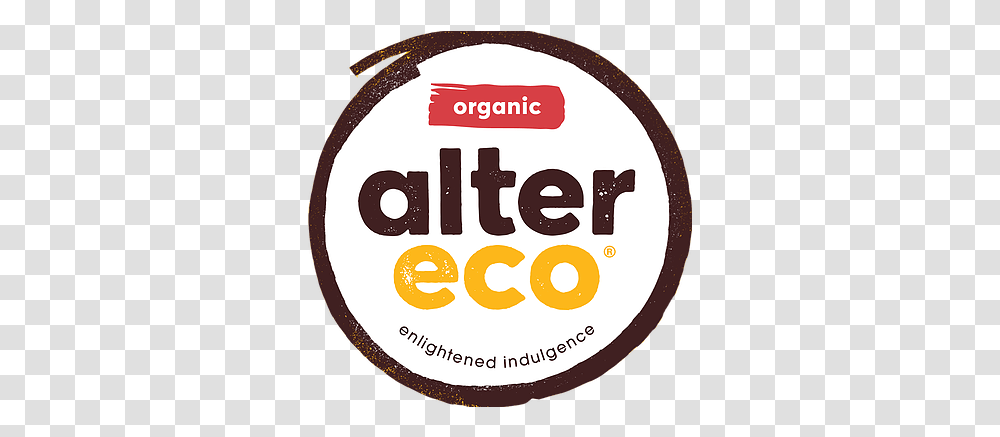 Alter Eco Foods Alter Eco Logo, Label, Text, Symbol, Dessert Transparent Png