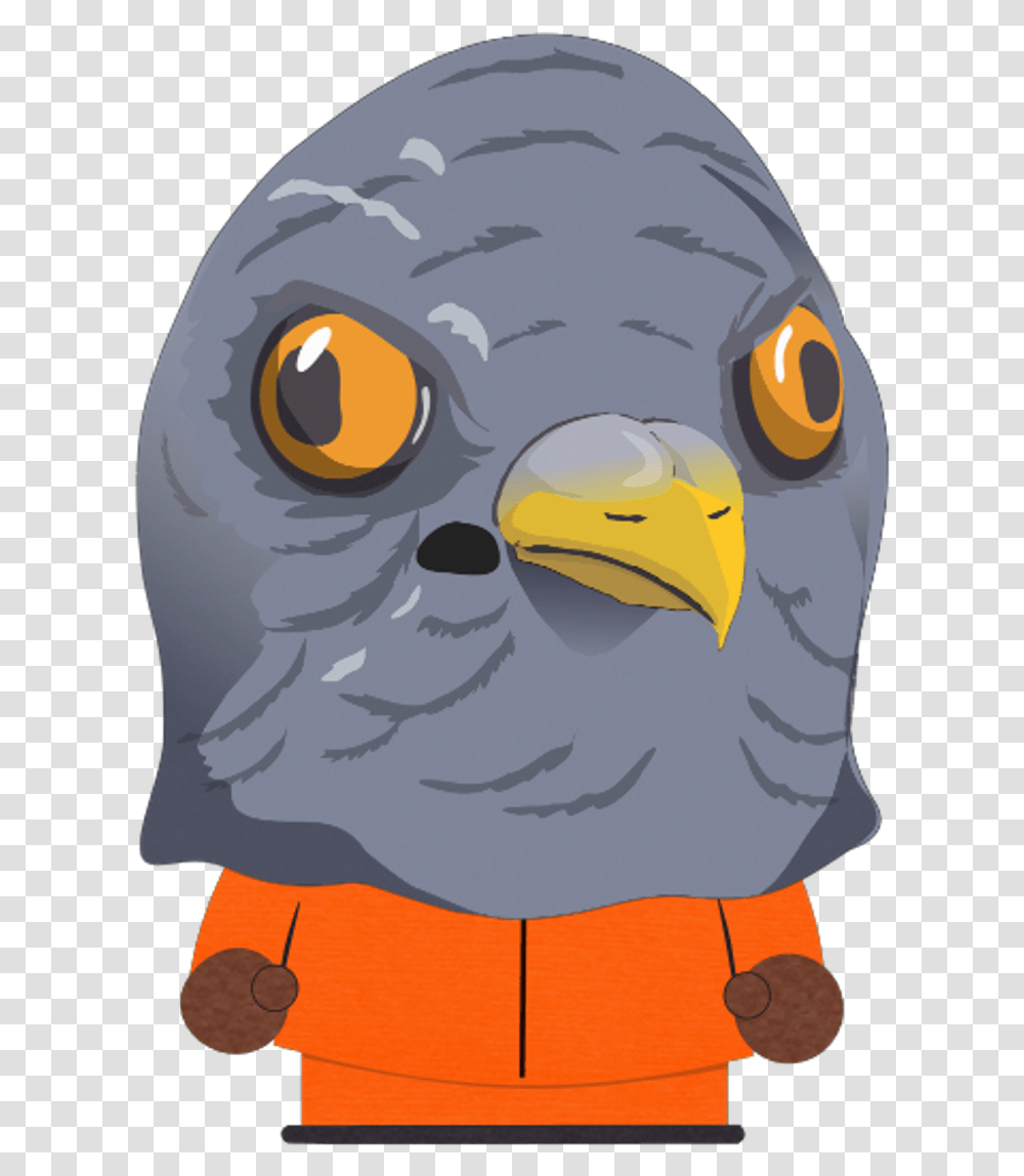 Alter Ego Kenny Pigeon Mask Cartoon, Eagle, Bird, Animal, Beak Transparent Png