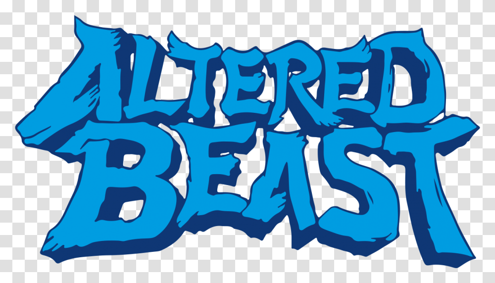Altered Beast Altered Beast Logo, Text, Alphabet, Rock, Graffiti Transparent Png