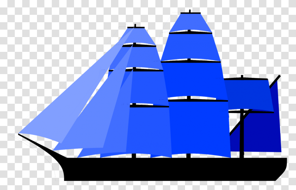 Alternate Fully Rigged Ship Sail Plan Sail Plans, Tent, Camping, Triangle, Mountain Tent Transparent Png
