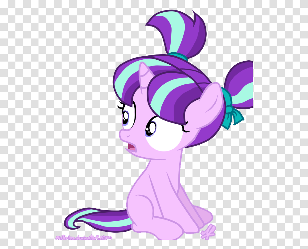 Alternate Hairstyle Artist My Little Pony Young Starlight Glimmer, Toy, Purple Transparent Png