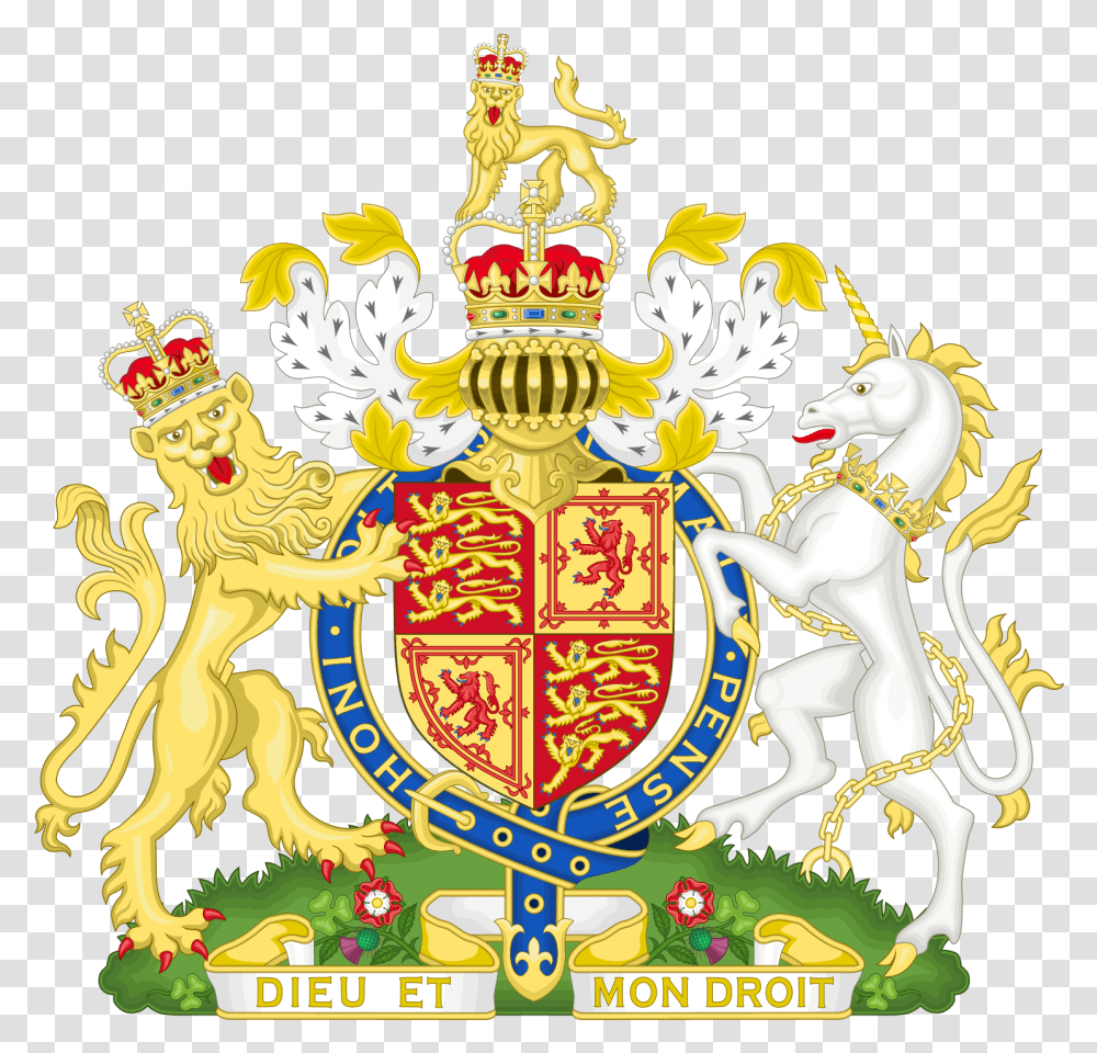 Alternate History Coat Of Arms Great Britain, Emblem, Horse Transparent Png