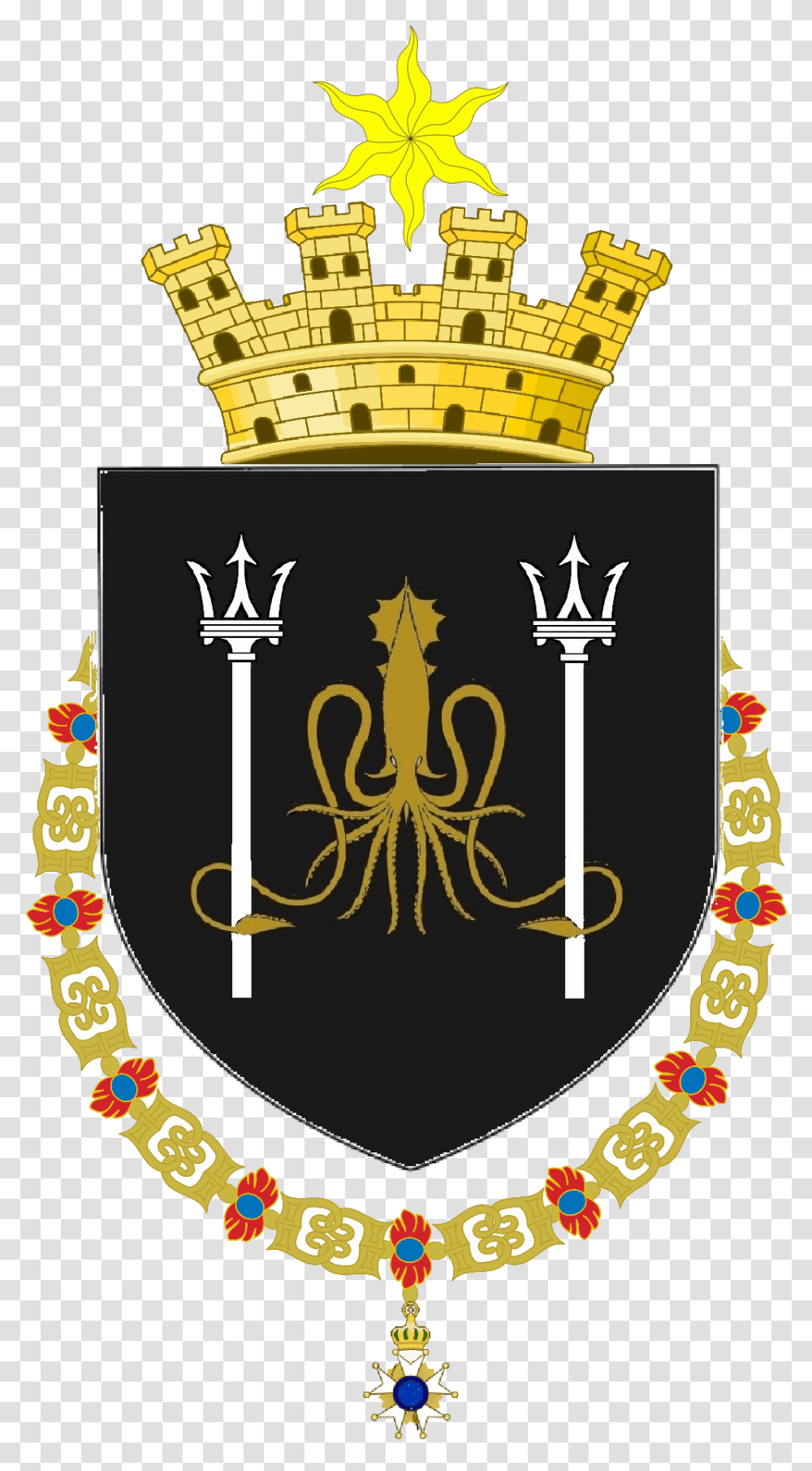 Alternate History Order Of Golden Fleece In Heraldry, Armor, Emblem, Necklace Transparent Png