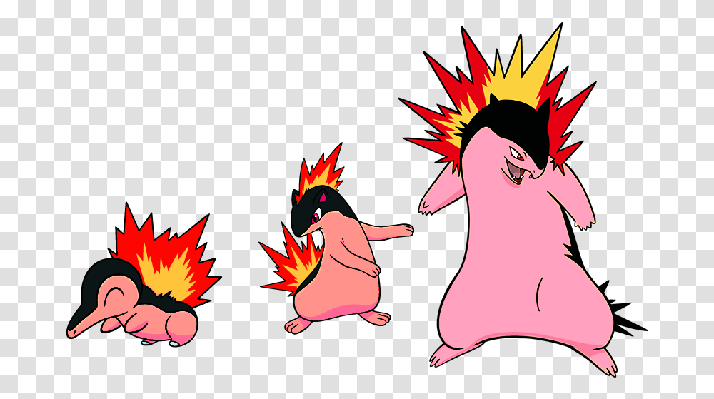 Alternate Shinies Cyndaquil Quilava Pokemon Typhlosion, Bird, Animal, Fire, Flame Transparent Png