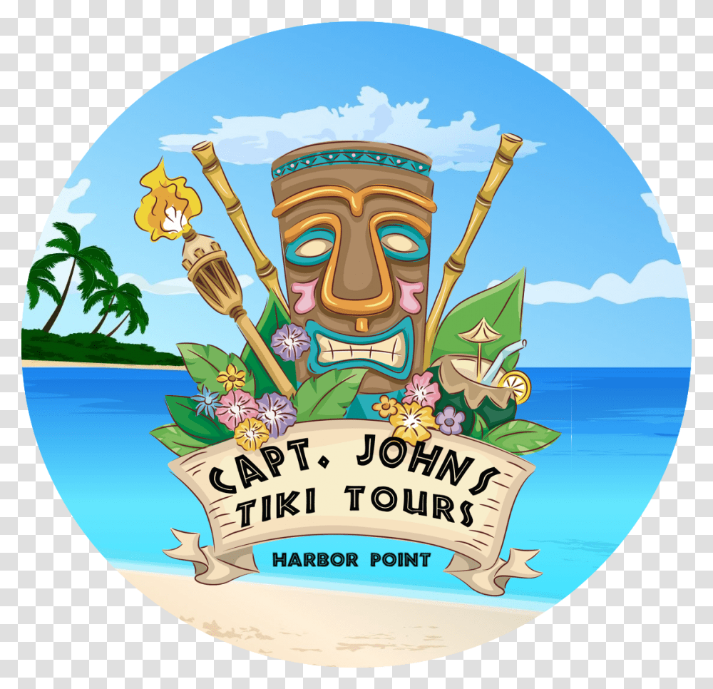 Alternate Text Capt. John's Tiki Tours, Building, Architecture, Emblem Transparent Png