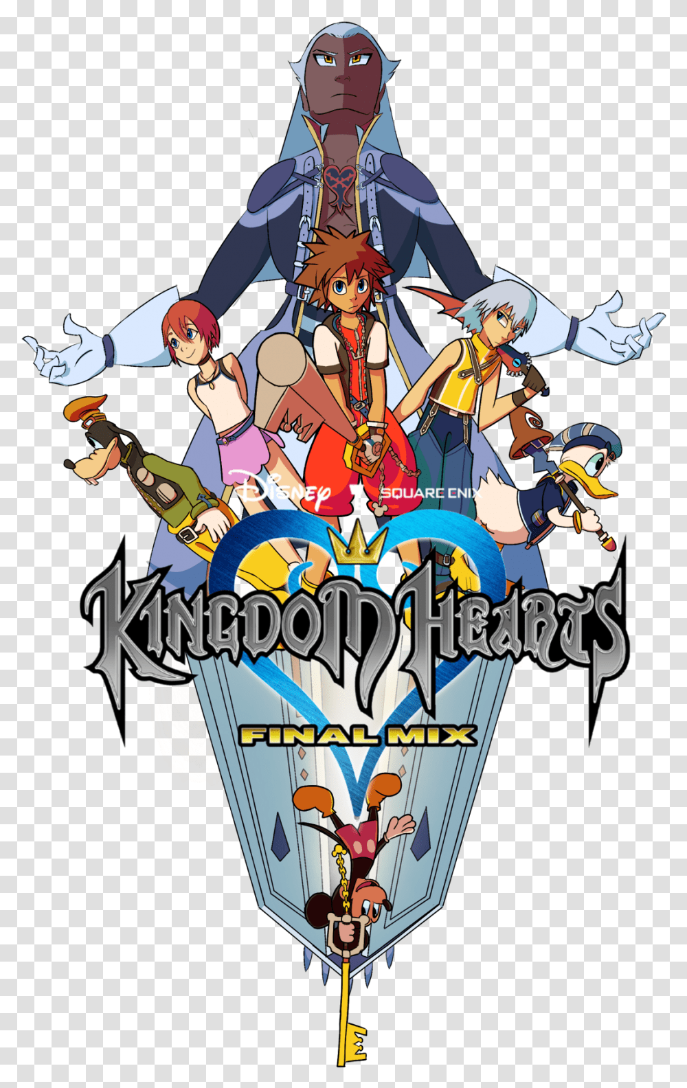Although My Heart May Be Weak It's Not Alone Kingdom Kingdom Hearts, Poster, Advertisement, Leisure Activities, Person Transparent Png