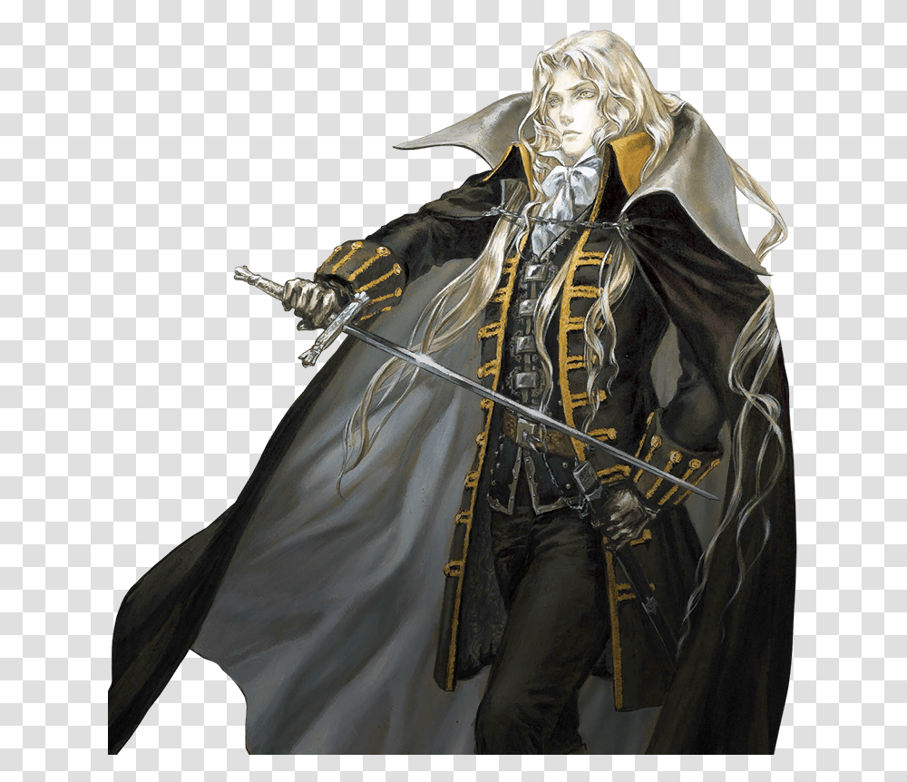 Alucard Castlevania Harmony Of Despair Alucard, Person, Fashion, Cloak Transparent Png