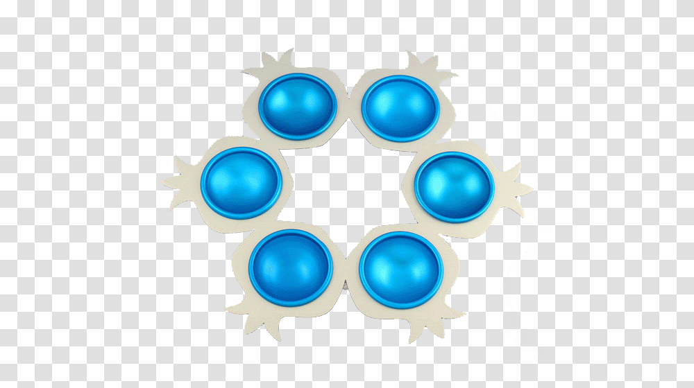 Aluminum Blue Pomegranate Seder Plate, Sphere, Turquoise Transparent Png