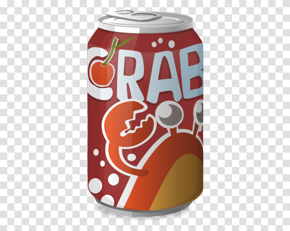Aluminum Cancarbonated Soft Drinksdrink Can Crab, Label, Advertisement, Poster Transparent Png