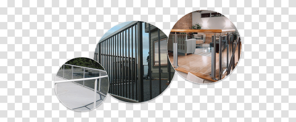 Aluminum Glass Amp Picket Railing Glass And Aluminum, Wood, Door, Furniture, Bridge Transparent Png