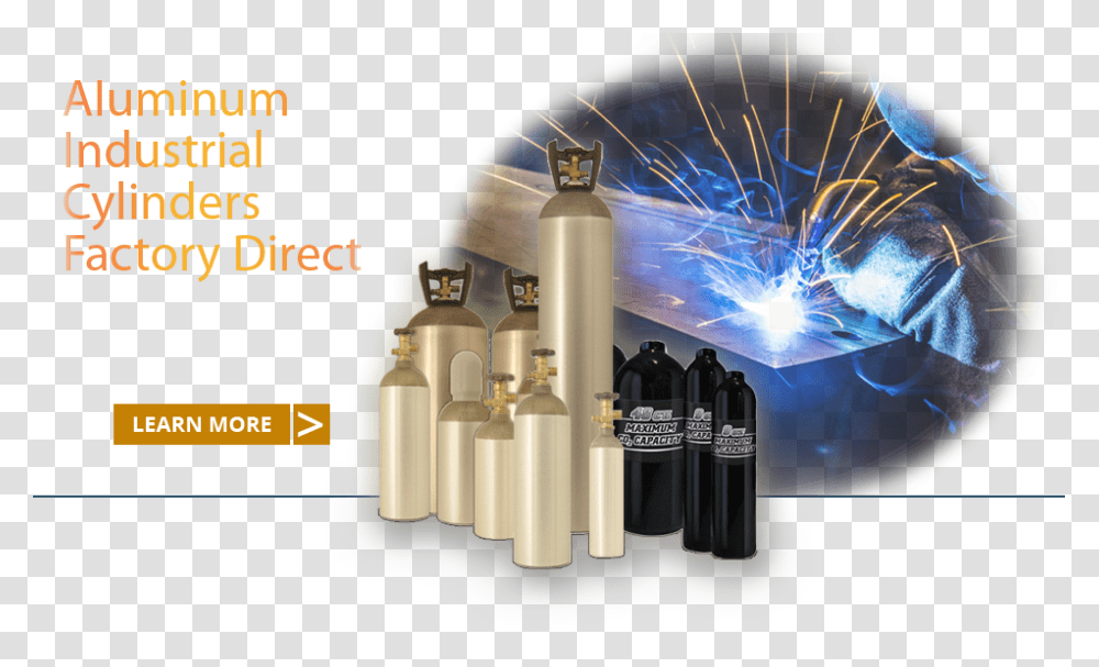 Aluminum Industrial Cylinders Bullet, Weapon, Weaponry, Bottle, Bomb Transparent Png