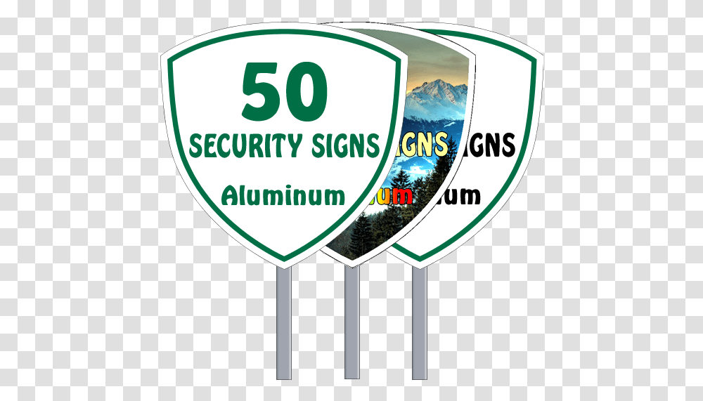 Aluminum Security Yard Signs Shield Shape 50 Per Box Google Backgrounds, Label, Text, Sticker, Word Transparent Png