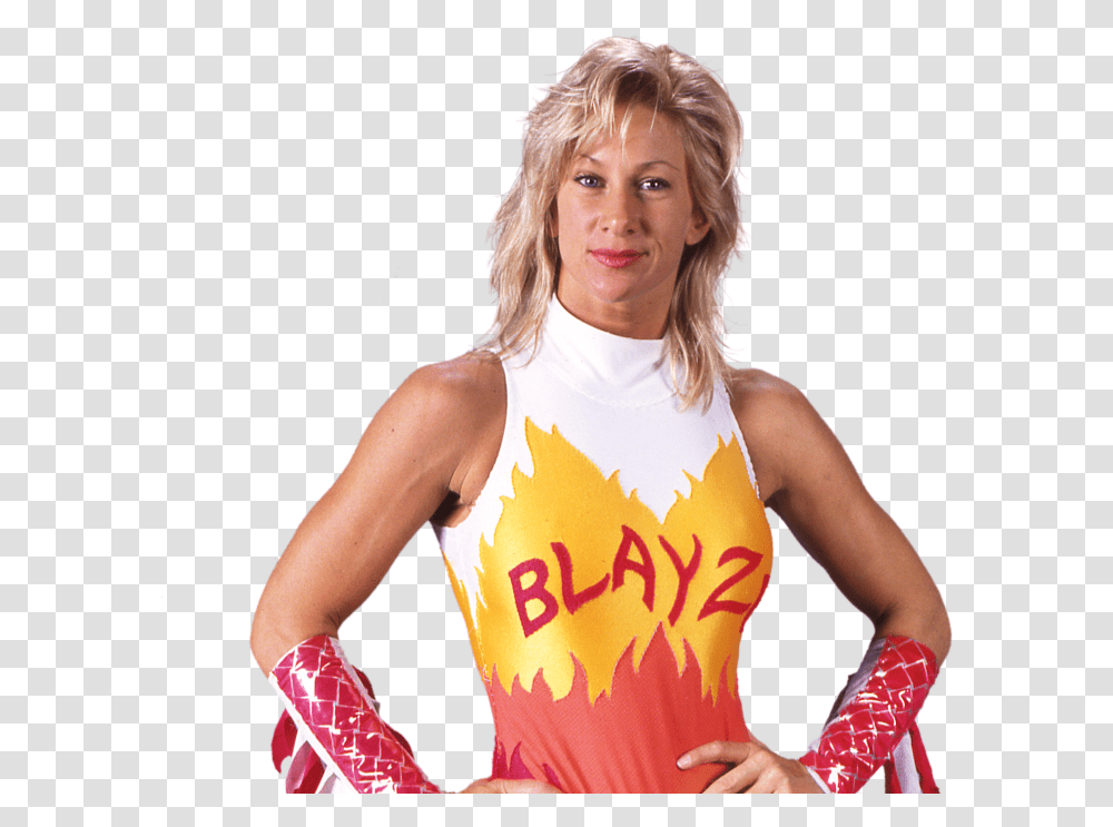 Alundra Blayze Pro, Person, Undershirt, Female Transparent Png